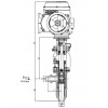 Клапаны – регуляторы температуры угловые дискового типа Ду 20-65 мм серии РК 102
