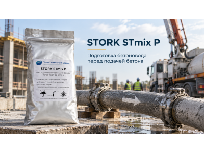 STORK STmix P: пусковая смесь для подготовки бетоновода
