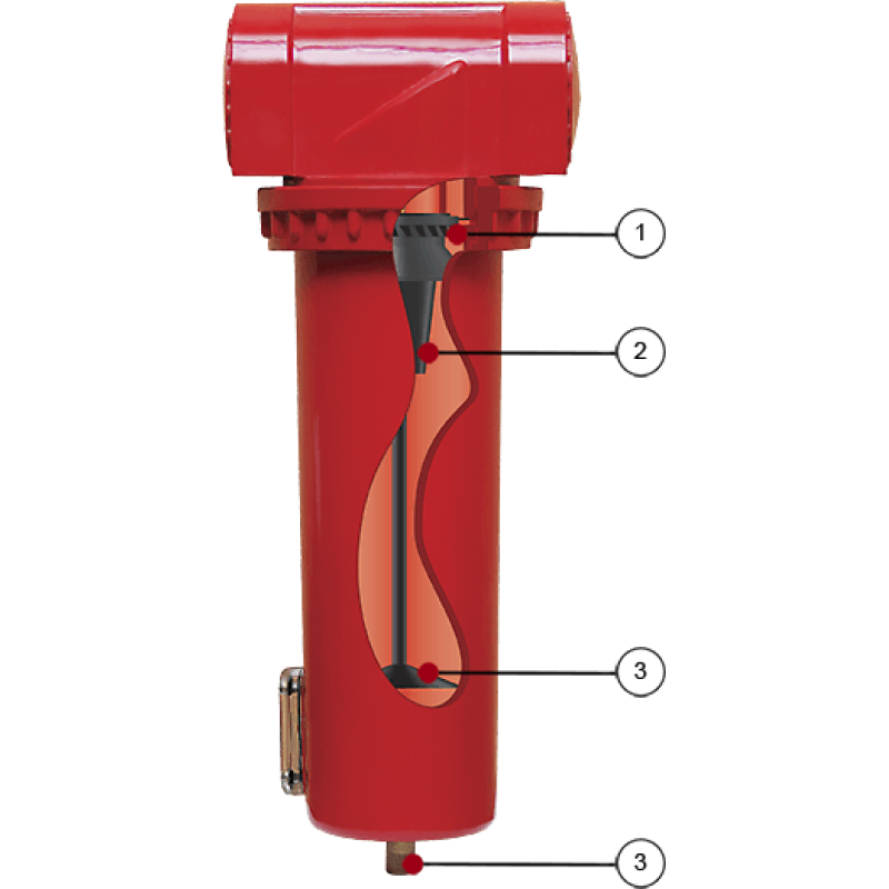 Сепаратор Contracor CS-3 циклонный 1 1/4 " BSP