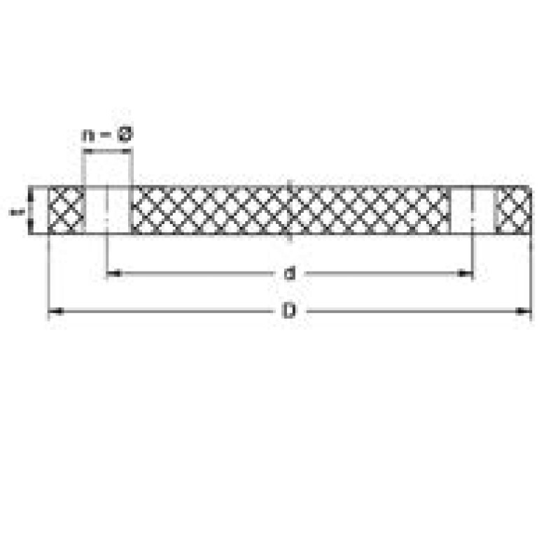Фланец глухой PP-H, IPS PN10 d100