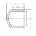 Заглушка клеевая  ХПВХ (Model B),IPS, PN16 d140