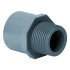 Муфта переходная клеевая с НР ХПВХ ,IPS, PN16 d63x2"