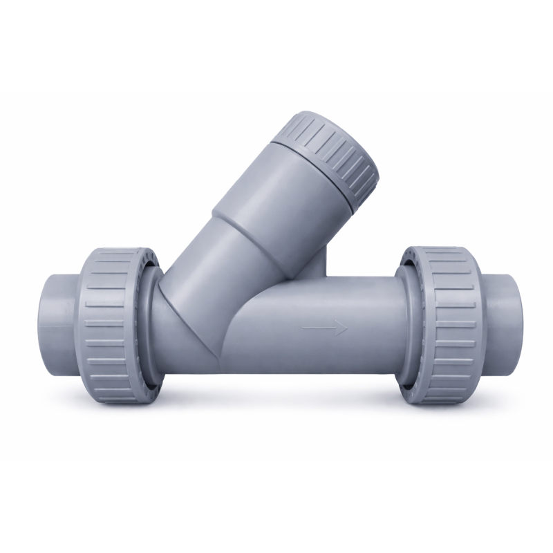 Фильтр сетчатый ХПВХ, муфтовые окончания, EPDM d110 (DN100) PN10, IPS