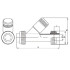 Фильтр сетчатый ХПВХ, муфтовые окончания, EPDM d110 (DN100) PN10, IPS