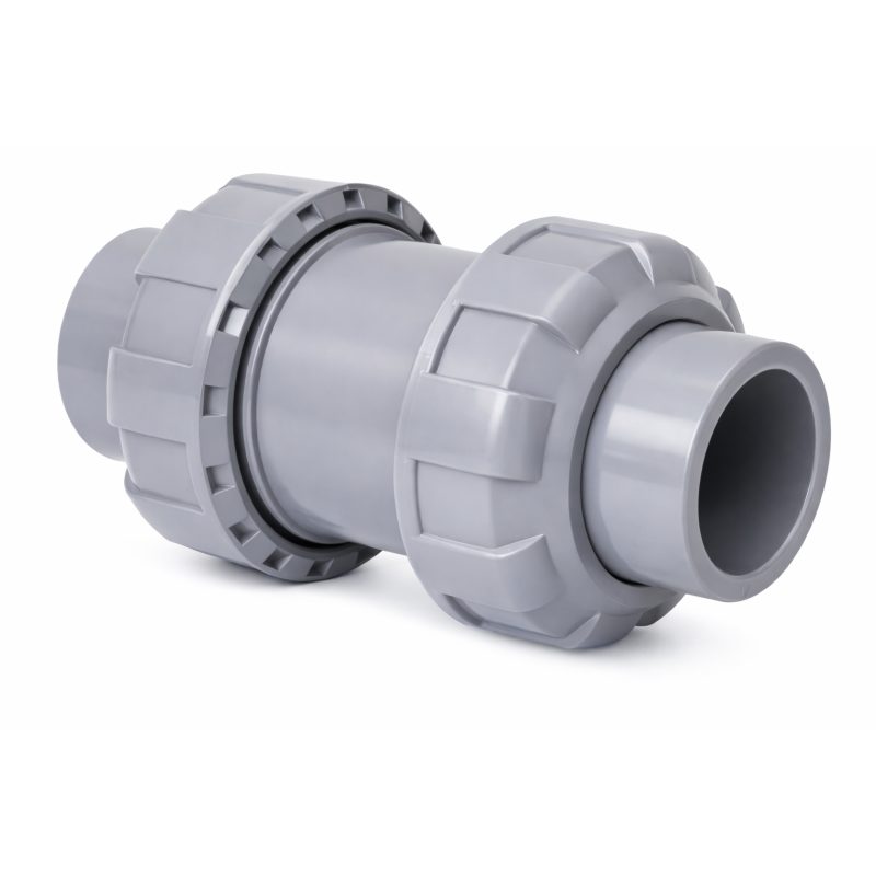 Шаровой обратный клапан ХПВХ с муфтовыми окончаниям, EPDM  d25 (DN20) IPS