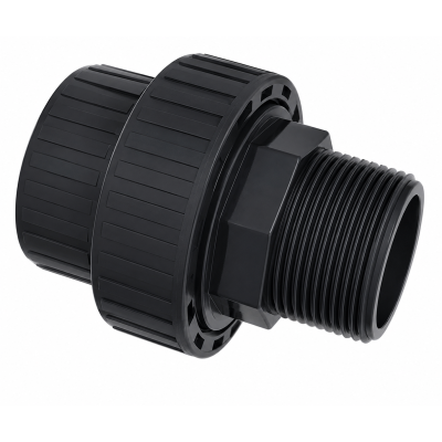 Муфта разборная с НР ПВХ IPS 20x1/2"