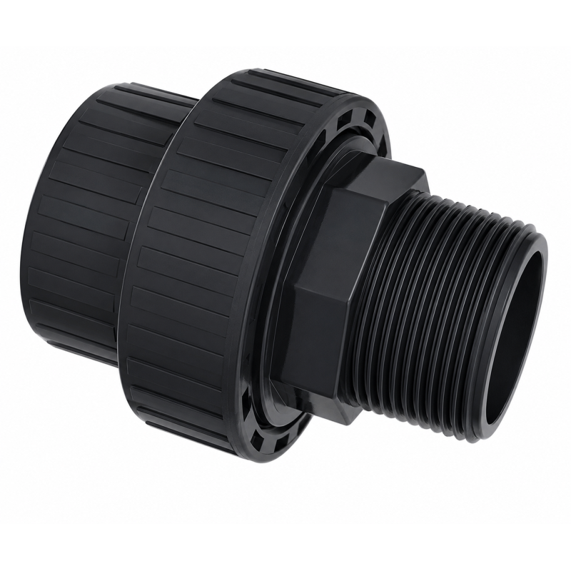 Муфта разборная с НР ПВХ IPS 20x1/2"