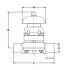 Мембранный клапан IDK ПВХ с втулочными окончаниями, EPDM, d20 (DN15) IPS