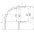 Отвод клеевой 90° ПВХ IPS d25