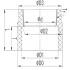 Муфта переходная с ВР ПВХ IPS 110x4"